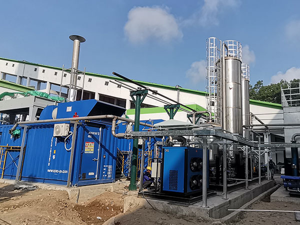 Biogas desulfurization equipment